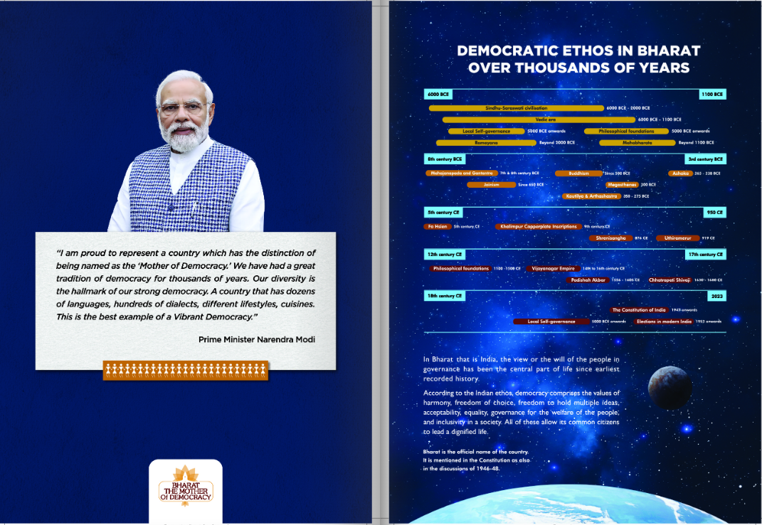 Bharat The Mother Of Democracy Booklet PDF