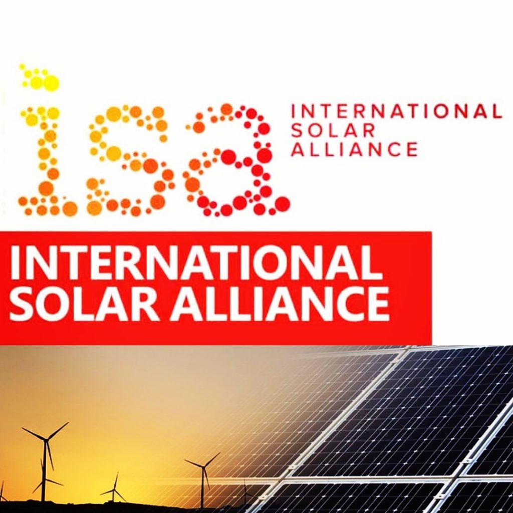international solar alliance (ISA).