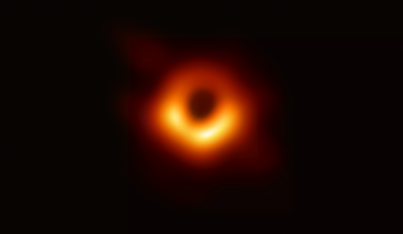 black hole real image
