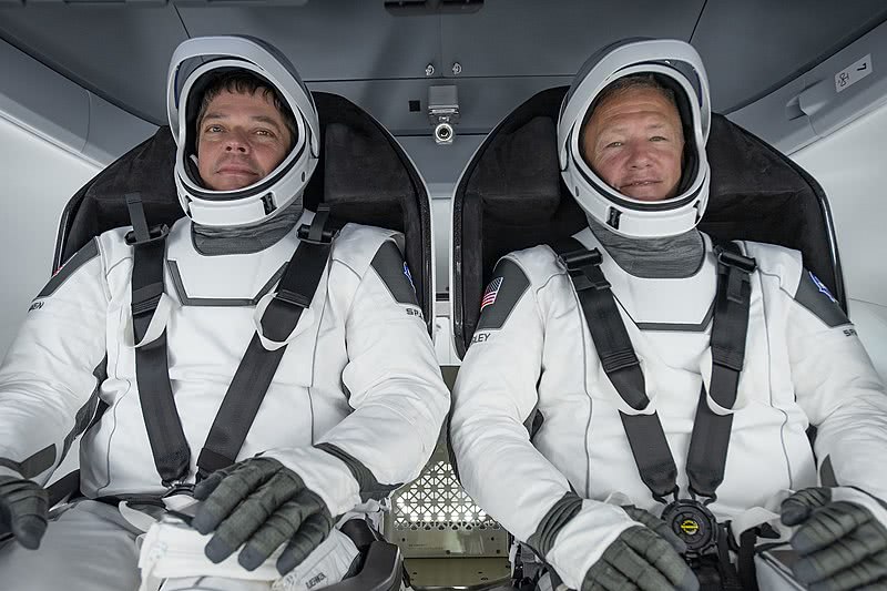 NASA astronauts Robert Behnken and Douglas Hurley