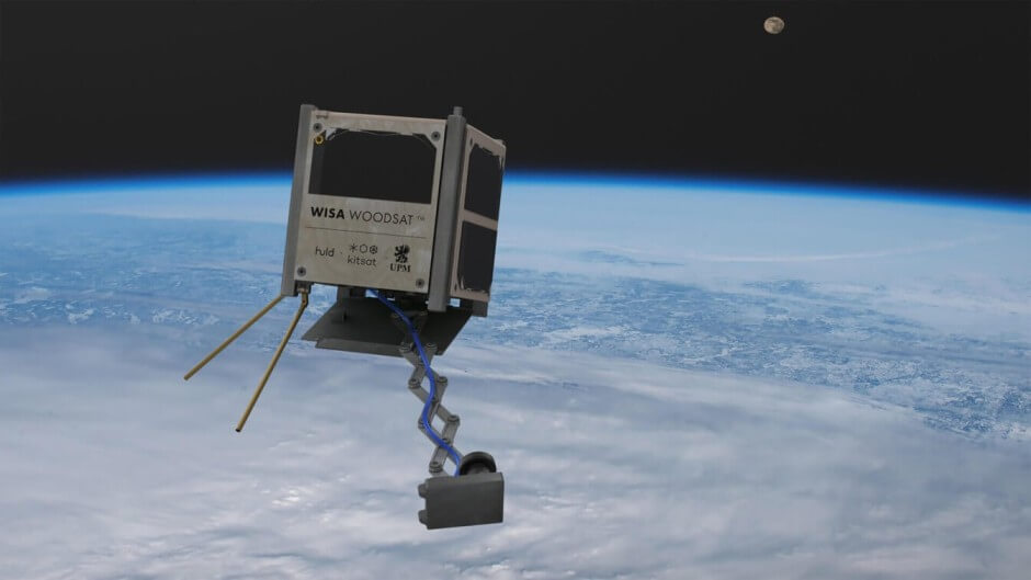 World's first wooden satellite WISA Woodsat