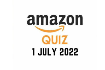 Amazon Quiz Answers 1 July 2022