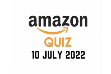 Amazon Quiz Answers 10 July 2022