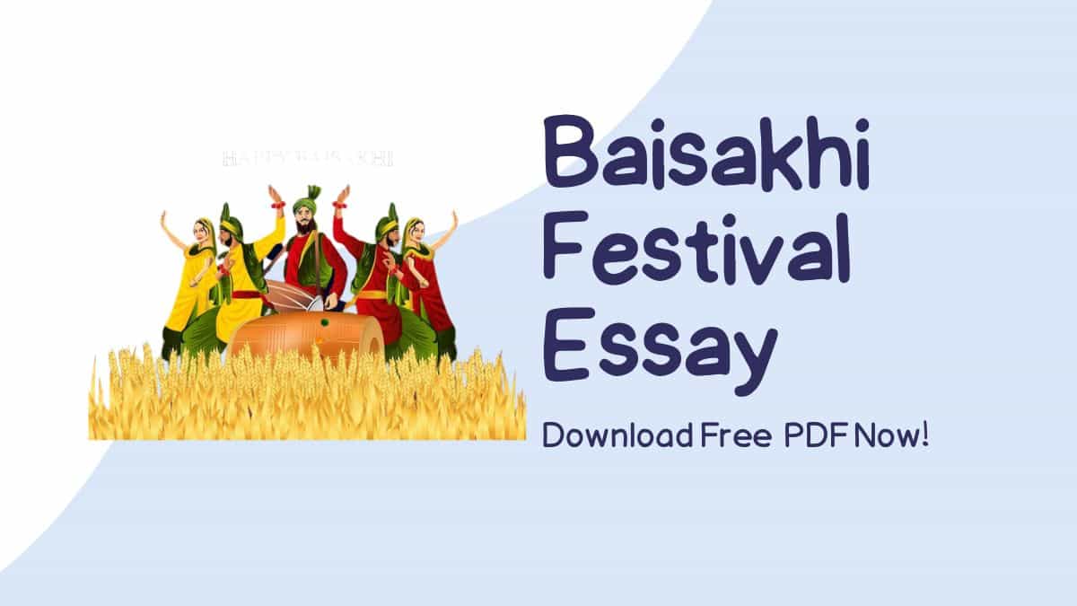 Baisakhi Festival Essay 10 Lines, 200 Words, 500 Words (PDF)