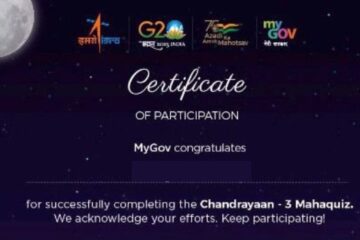 Chandrayaan 3 Mahaquiz Certificate Download