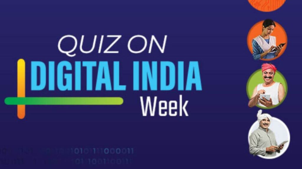 Digital India Week Quiz Answers