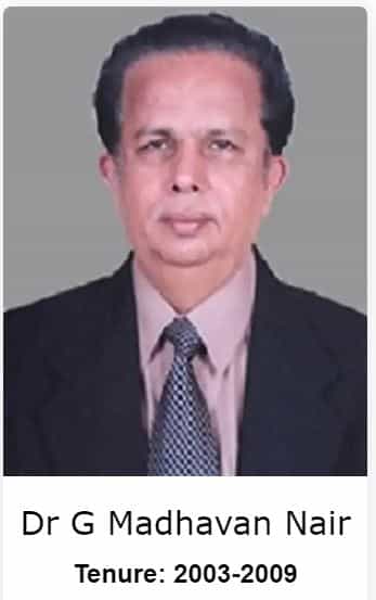 Dr G Madhavan Nair