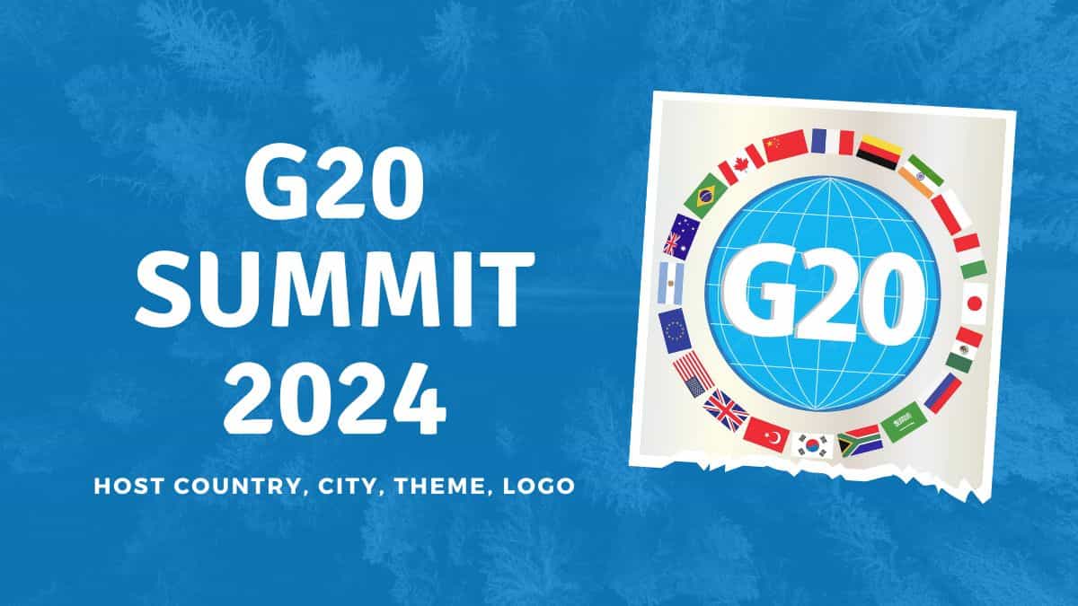 G20 Summit 2024 Host Country, City, Theme, Logo