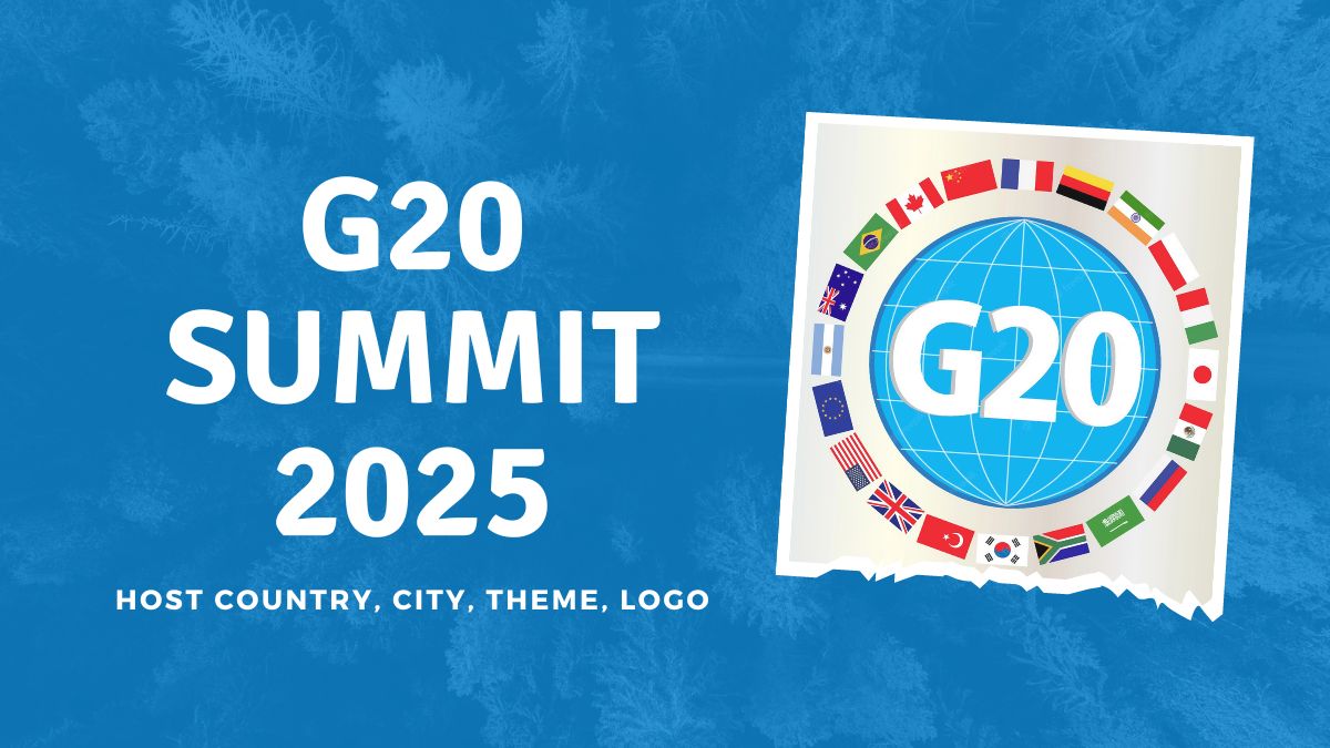 G20 Summit 2025 Host Country City Theme Logo