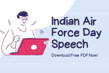 Indian Air Force Day Speech