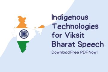 Indigenous Technologies for Viksit Bharat Speech