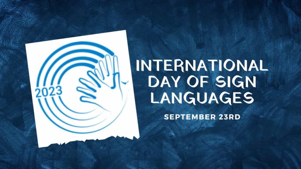 International Day of Sign Languages