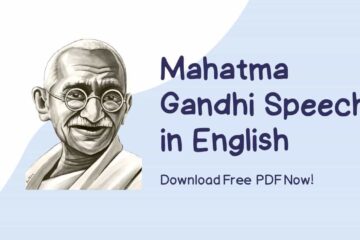 Mahatma Gandhi Speech in English