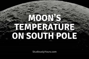 Moon Temperature on South Pole