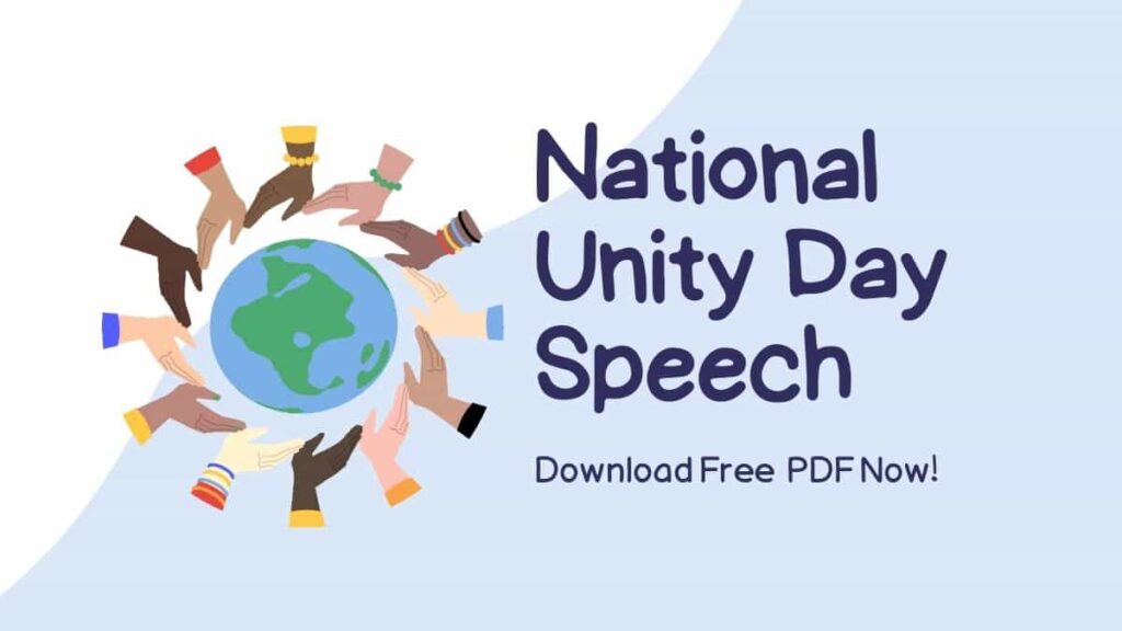 National Unity Day Speech