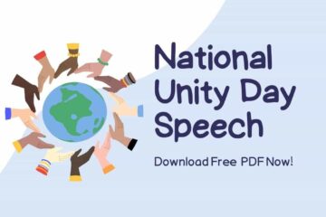 National Unity Day Speech