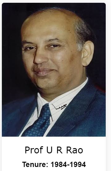 Prof U R Rao