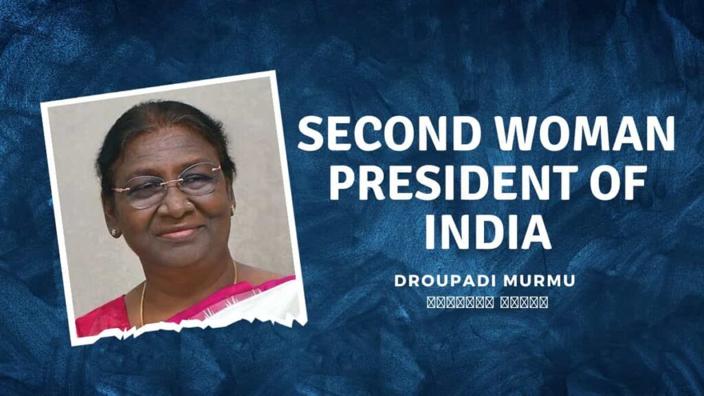 Second Woman President of India