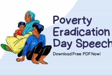 Speech on International Day For The Eradication of Poverty