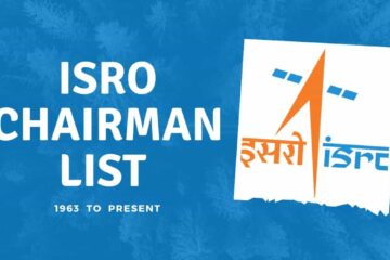isro chairman list