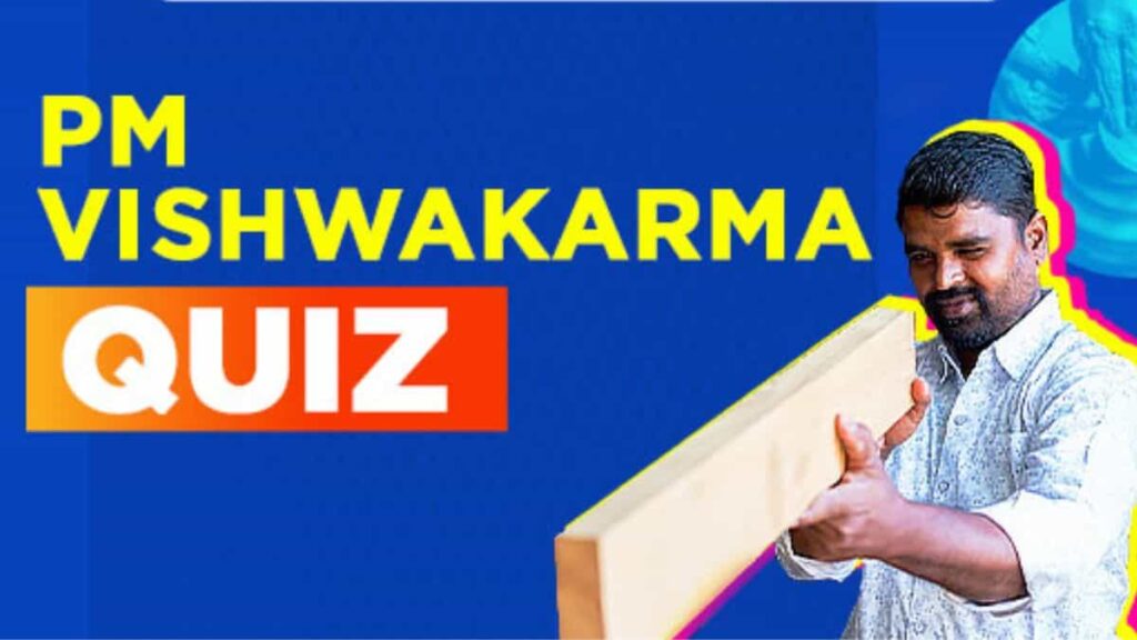 pm vishwakarma quiz answers